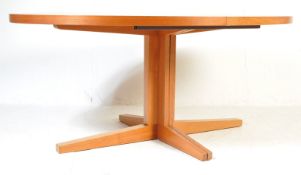 DYRLAND - 1970'S DANISH TEAK EXTENDING DINING TABLE