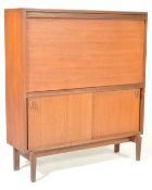 MID 20TH CENTURY DANISH INSPIRED TEAK WOOD BUREAU