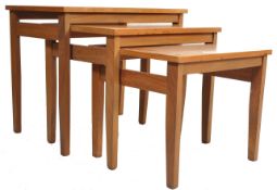 1970’S TEAK WOOD DANISH INSPIRED NEST OF TABLES