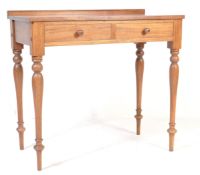 VICTORIAN 19TH CENTURY MAHOGANY WRITING TABLE DESK