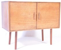 RETRO VINTAGE 1960'S TEAK RECORD CABINET