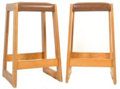 PAIR OF RETRO VINTAGE 20TH CENTURY STOOLS