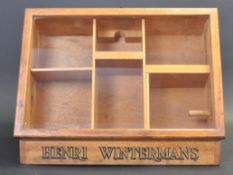 DUTCH HABERDASHERY SHOP CABINET FOR HENRI WINTERMANS