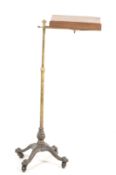 19TH CENTURY VICTORIAN LECTURN - BOOK READING STAND