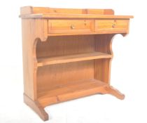 VINTAGE 20TH CENTURY PINE DESK ON STAND
