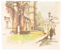 20TH CENTURY OIL ON CANVAS PAINTING BY TREVOR LINGARD