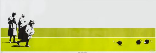 BANKSY (BRITISH, B.1974) BOMB MIDDLE ENGLAND, 2003