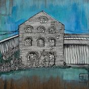 JO PEEL (BRITISH) ALONG THE CANAL, 2021