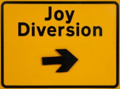 DR D ( BRITISH ) JOY DIVERSION SIGN, 2021