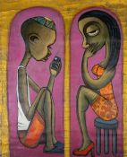 MUYIWA AKINWOLERE (NIGERIAN, B.1976) THE NEW FASHION, 2019