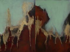 KELLIE SCHOFIELD (BRITISH) BOUDOIR (DIPTYCH) 2021