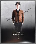 JAMES BOND - BEN WISHAW (Q) - SIGNED 8X10