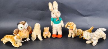 COLLECTION OF ASSORTED GERMAN STEIFF MINIATURE TEDDY BEARS