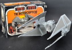 STAR WARS - VINTAGE PALITOY TIE INTERCEPTOR ACTION FIGURE PLAYSET