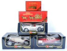 COLLECTION OF X5 BBURAGO AND MATCHBOX DIECAST MODELS