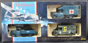 DAMBUSTERS - GEORGE JOHNNY JOHNSIGN SIGNED DIECAST MODEL SET