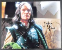 DOCTOR WHO - JULIAN GLOVER - AUTOGRAPHED 8X10