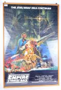 STAR WARS - THE EMPIRE STRIKES BACK ' THE SAGA CONTINUES '
