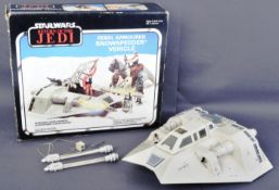 VINTAGE STAR WARS ACTION FIGURE PLAYSET SNOWSPEEDER