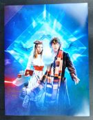 DOCTOR WHO – K9 – JOHN LEESON AUTOGRAPHED 16X12
