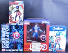 COLLECTION OF ASSORTED CAPTAIN AMERICA ACTION FIGURES