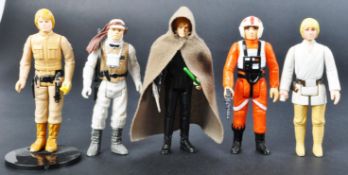STAR WARS - COLLECTION OF LUKE SKYWALKER ACTION FIGURES