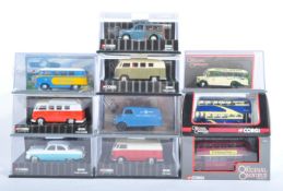 COLLECTION OF CORGI ORIGINAL OMNIBUS DIECAST MODEL BUSES