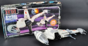STAR WARS - ORIGINAL VINTAGE B WING FIGHTER ACTION FIGURE PLAYSET