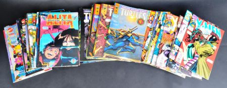 LARGE COLLECTION OF VINTAGE ACTION ADVENTURE COMIC BOOKS
