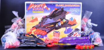 VINTAGE BLUEBIRD MANTA FORCE ACTION FIGURE PLAYSETS & ACCESSORIES
