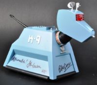 DOCTOR WHO - JOHN LEESON & BOB BAKER - 1/6 SCALE AUTOGRAPHED K9 FIGURE