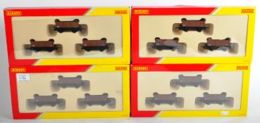 COLLECTION OF X4 HORNBY 00 GAUGE WAGON PACKS