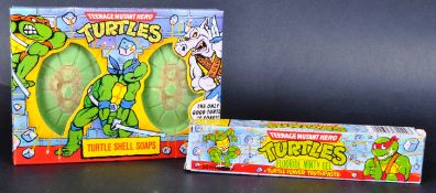VINTAGE TEENAGE MUTANT HERO TURTLES SOAP SHELLS & TOOTHPASTE