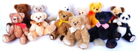 COLLECTION OF X12 ASSORTED DEAN'S RAG BOOK SOFT TOY TEDDY BEARS