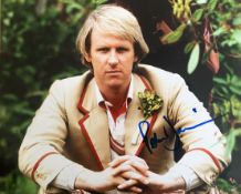 DOCTOR WHO - PETER DAVISON (5TH DOCTOR) - SIGNED 8X10