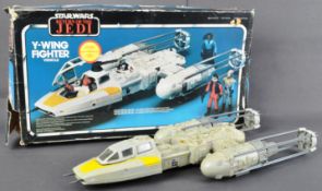 STAR WARS - ORIGINAL VINTAGE Y WING FIGHTER PLAYSET VEHICLE