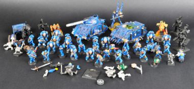 COLLECTION OF VINTAGE WARHAMMER 40K METAL SPACE MARINES