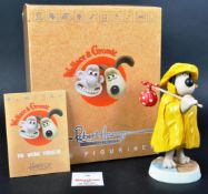 WALLACE & GROMIT - ROBERT HARROP - LIMITED EDITION FIGURINE