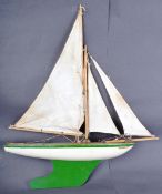 VINTAGE STAR YACHT OF BIRKENHEAD MODEL POND YACHT