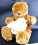 TWO LARGE SOFT TOY TEDDY BEARS