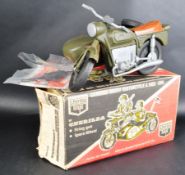 ACTION MAN - VINTAGE CHERILEA TOYS GERMAN ARMY MOTORCYCLE