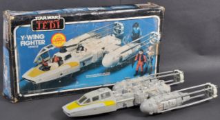 STAR WARS - ORIGINAL VINTAGE KENNER Y-WING FIGHTER VEHICLE