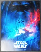 STAR WARS - THE RISE OF SKYWALKER - MULTI SIGNED 11X14