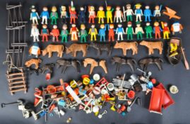 LARGE COLLECTION OF VINTAGE PLAYMOBIL PLAYPEOPLE & ACCESSORIES