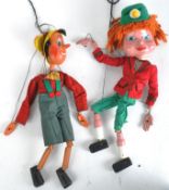 PELHAM PUPPETS - EARLY SS PINOCCHIO & TORCHY THE BATTERY BOY