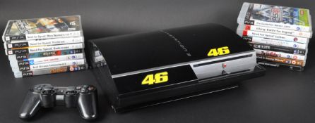 SONY PLAYSTATION 3 OLD SHAPE PS3 CONSOLE AND GAMES