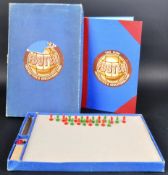 FOOTBALL - SCARCE EARLY ' THE NEW FOOTER ' LEAD FIGURE GAME