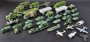 LARGE COLLECTION OF VINTAGE MILITARY INTEREST DIECAST MODELS