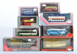 COLLECTION OF CORGI ORIGINAL OMNIBUS & EFE DIECAST BUSES