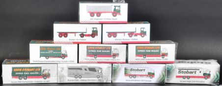 COLLECTION OF X10 ATLAS EDITIONS EDDIE STOBART DIECAST MODELS